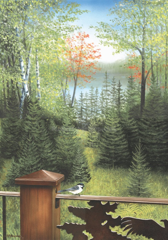 "A View at Lone Pine Lake"