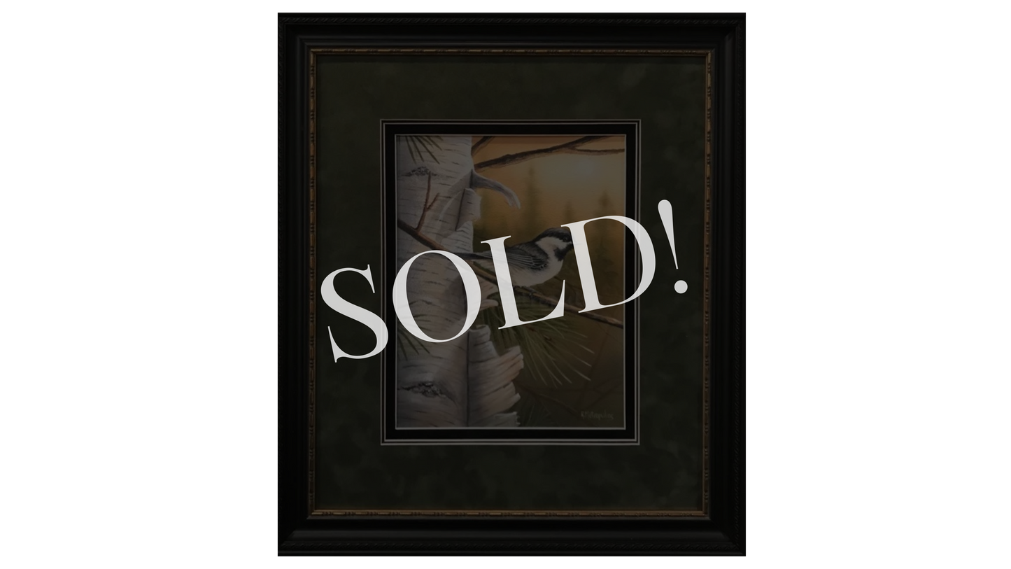 "Black-Capped Chickadee" | Original